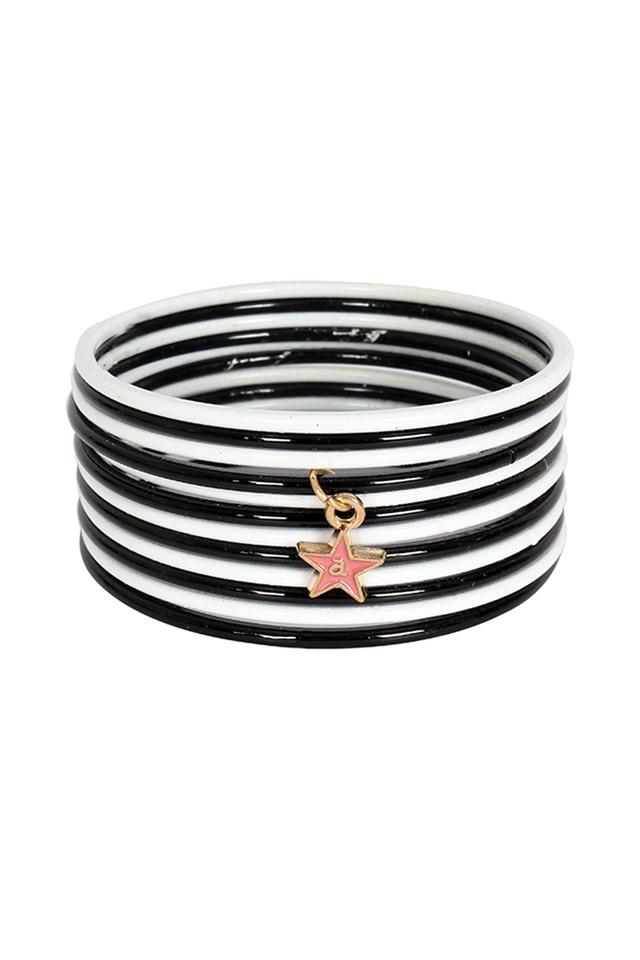 Dextera bangle Octagon shape Black Ruthenium plated  Swarovski