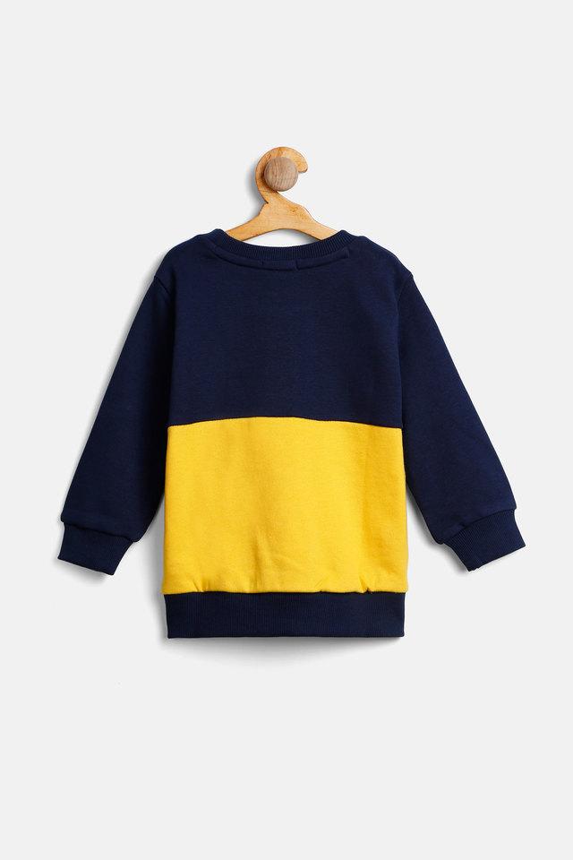 Yellow on sale taping sweatshirt