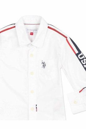 U s hotsell polo white shirt