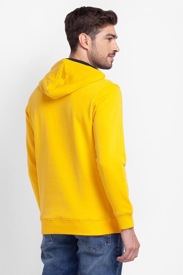 Yellow deals colour sweatshirt