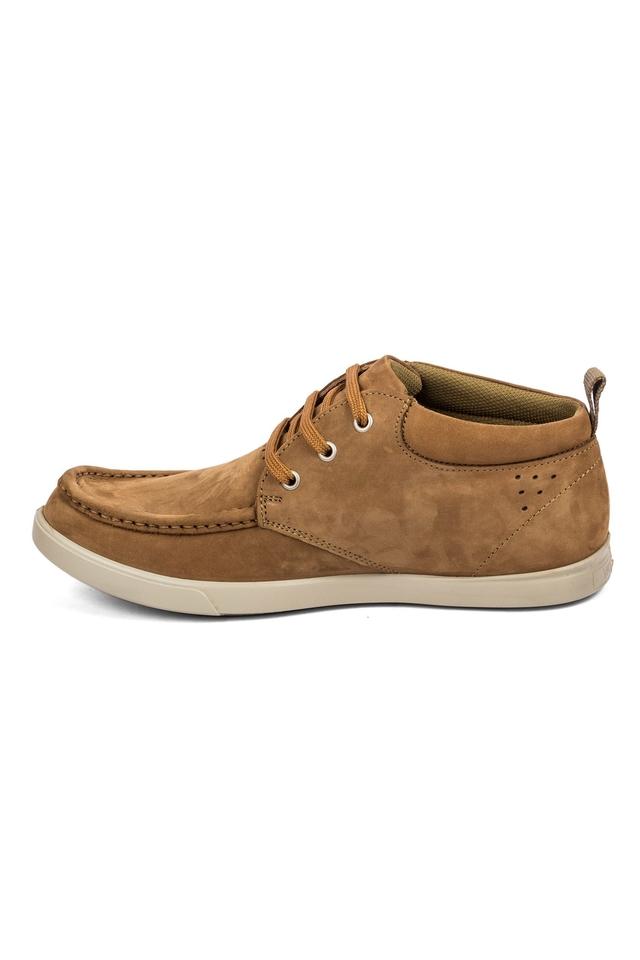 Mens brown casual hot sale lace up shoes