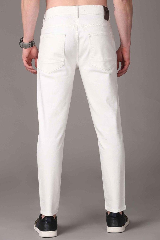 Branded hot sale white jeans