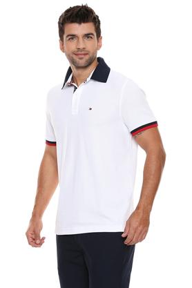 TOMMY HILFIGER - White T-Shirts & Polos - 1