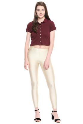 Womens Shimmer Leggings