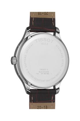 Buy TISSOT Mens White Dial Leather Multi Function Watch