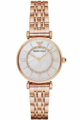 Buy EMPORIO ARMANI Womens Gianni Analogue Stainless Steel Watch