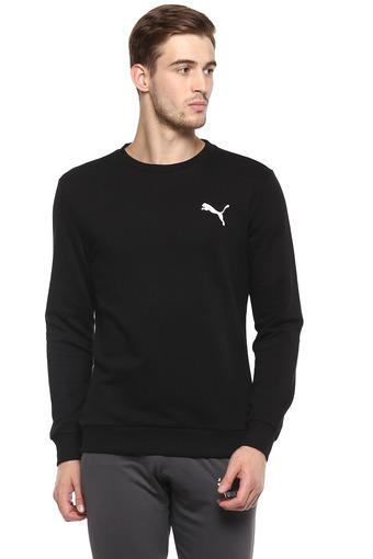 puma mens black sweatshirt