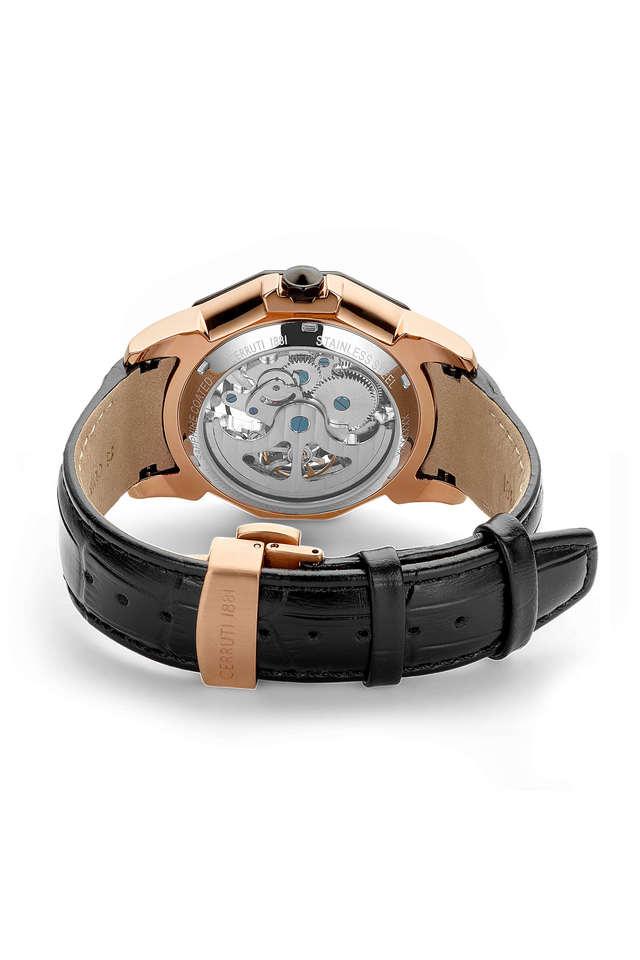 Cerruti 1881 leather outlet watch