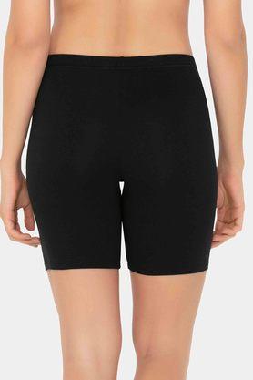 Solid High Waist Biker Shorts,women's Boyshorts Underwear for