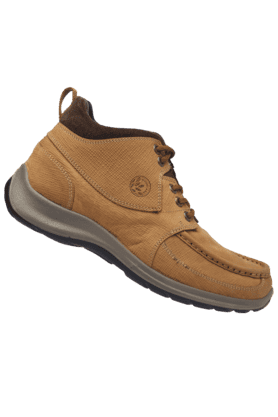 Woodland men's best sale camel casual shoes