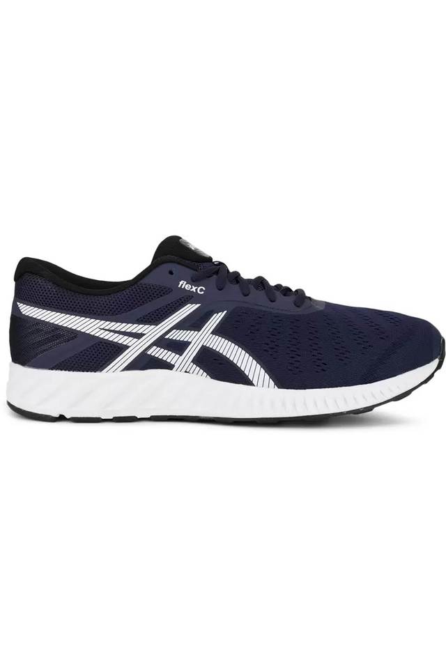 Buy ASICS Blue Mesh Lace Up Men s Sports Shoes Shoppers Stop