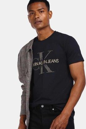 CALVIN KLEIN JEANS - Black T-Shirts & Polos - 2