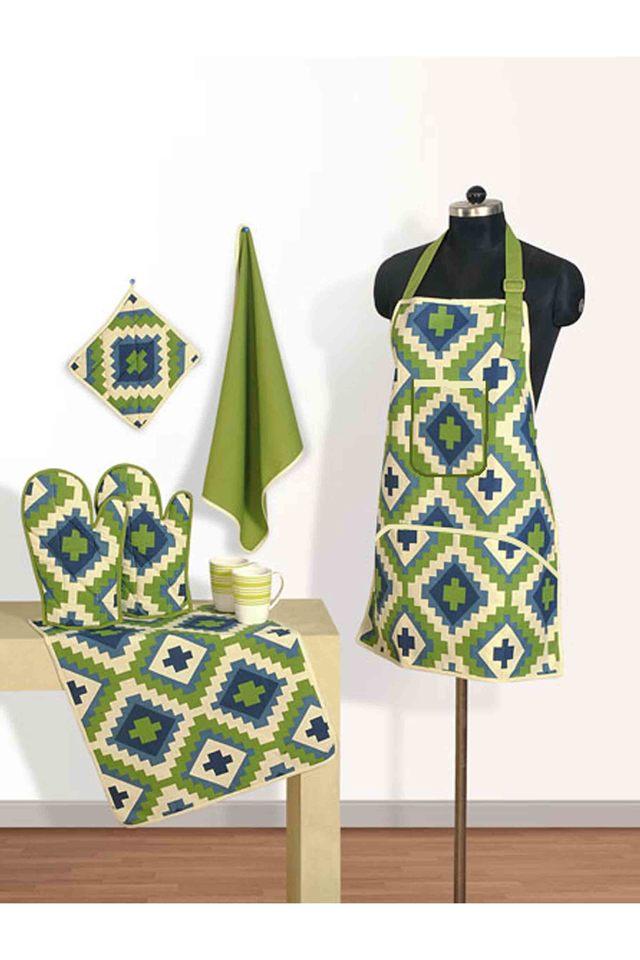 SWAYAM -  Green Apron - Main