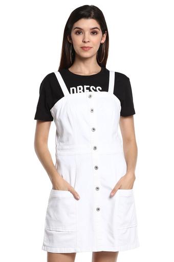 womens pinafore dress