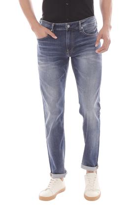 Pepe Jeans Slim Men Blue Jeans - Buy Pepe Jeans Slim Men Blue Jeans Online  at Best Prices in India