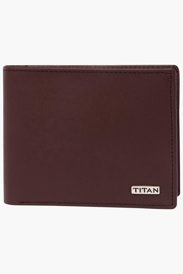 Mens Leather 1 Fold Wallet