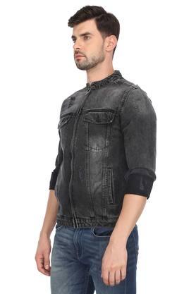 Lee cooper check hot sale collar down jacket mens