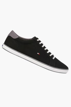 Tommy hilfiger mens canvas hot sale shoes