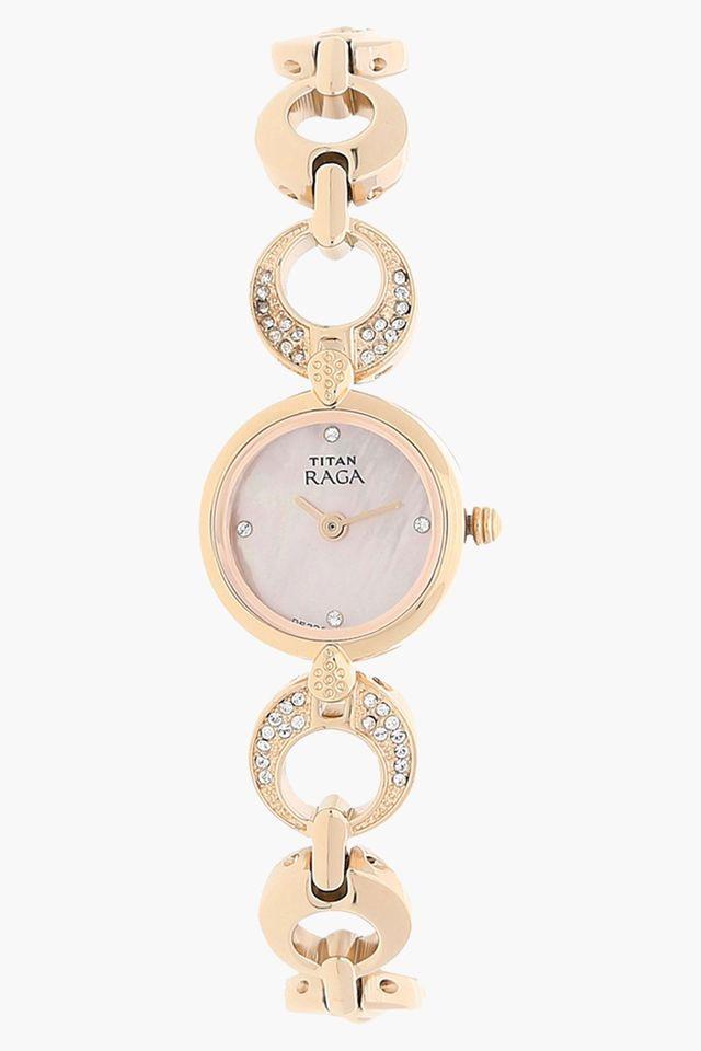 Buy TITAN Womens Karishma Silver White Dial Analog Watch