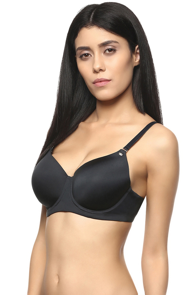 Buy SOIE Women Full Coverage Polyamide Spandex Padded Non Wired