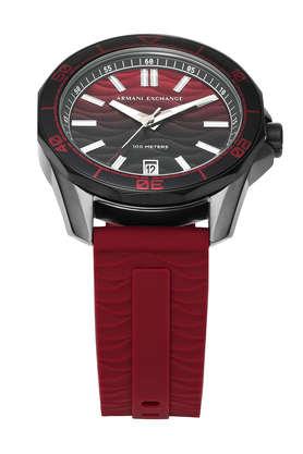 Armani exchange watch clearance red