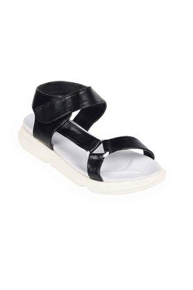 Ladies black velcro online sandals