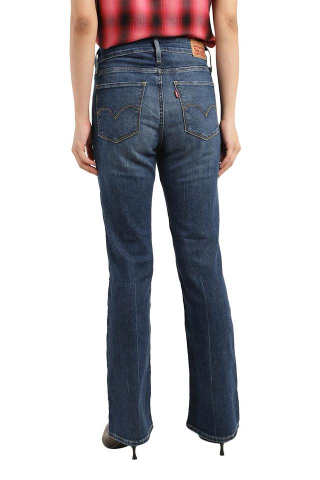 Bootcut Fit Mid Waist Straight Leg Jeans