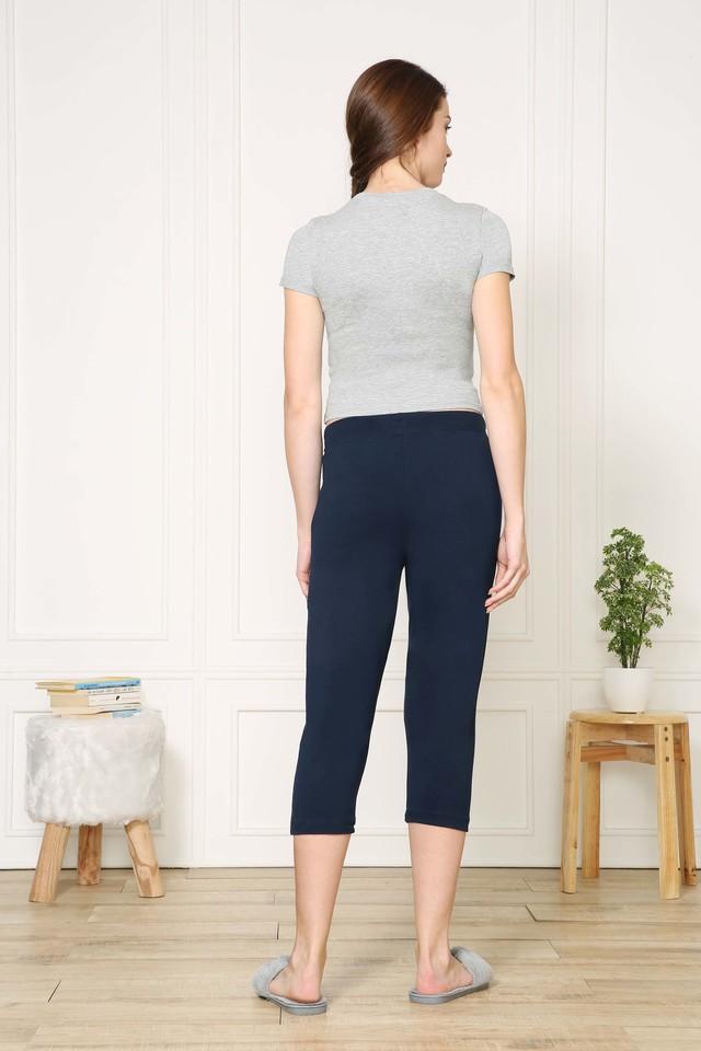 Capri organic cotton-terry pants