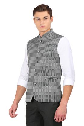 RAYMOND - Grey Nehru Jackets - 1