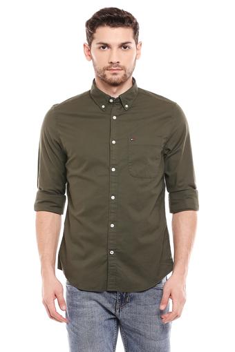 tommy hilfiger men's casual shirts