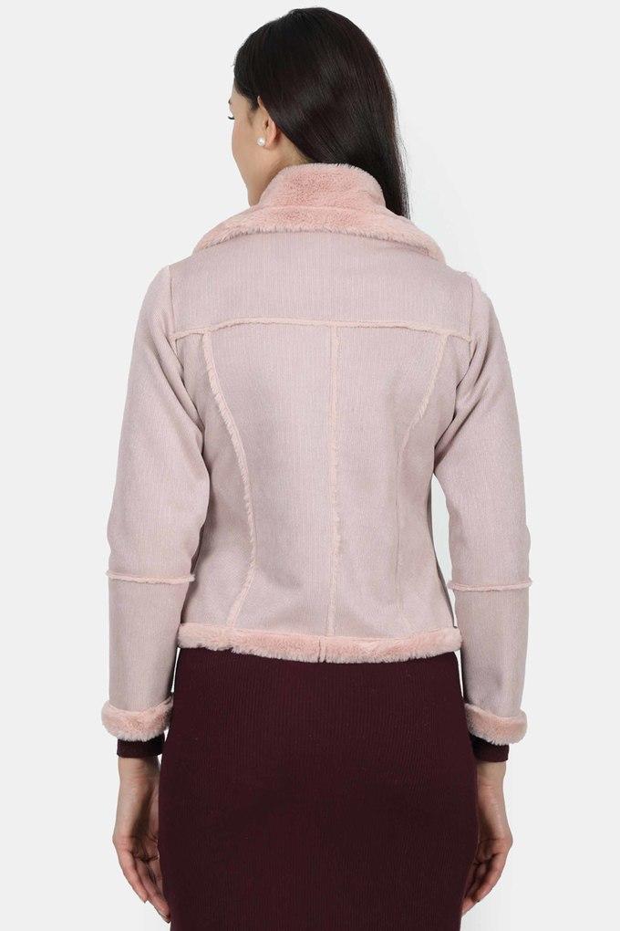 Buy Women Brown Solid Hooded Full Sleeve Jacket Online in India - Monte  Carlo