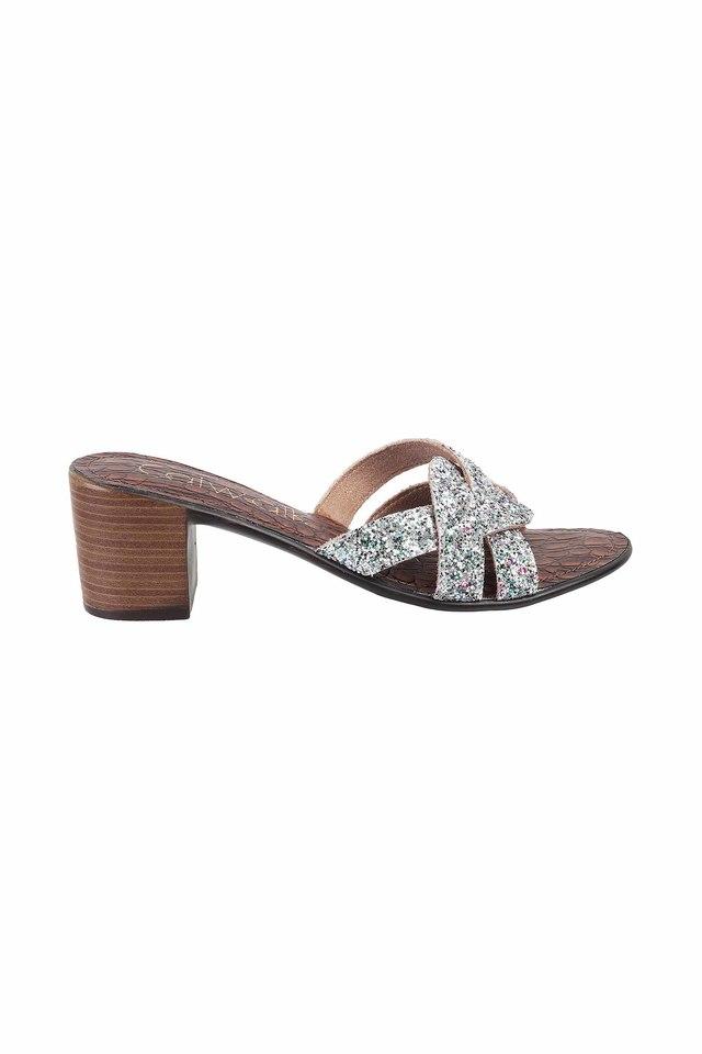 Silver open toe discount sandals