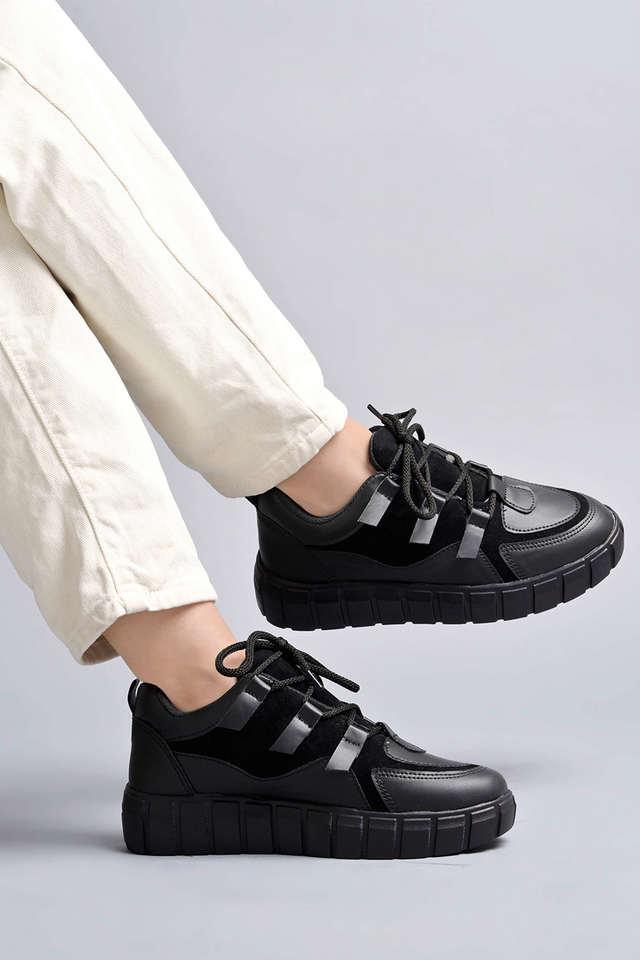 Black best sale kicks shoes