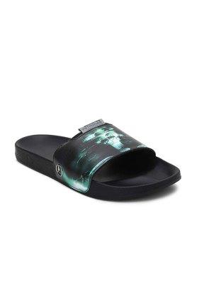 Puma slides cheap mens green