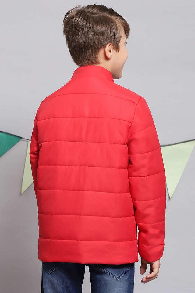 Buy Men Red Solid Jacket Online - 606794 | Peter England