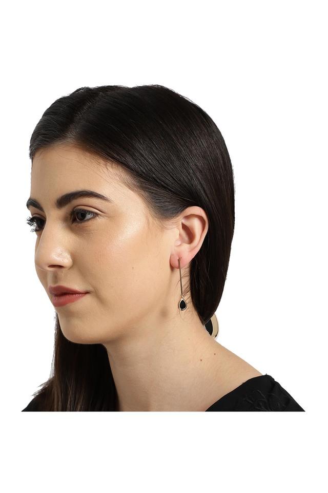 Black earrings store for western dresses