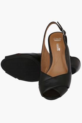 CLARKS - Black Wedges - 3