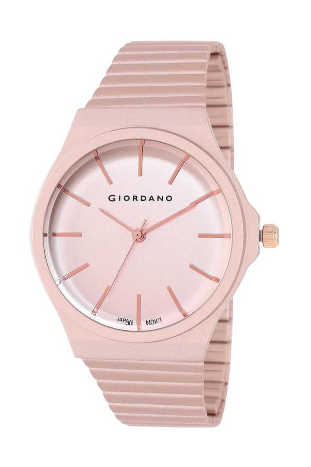 Buy GIORDANO 38 mm Taupe Dial Metal Analog Watch For Women s GZ