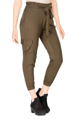 Paperbag cheap waist joggers