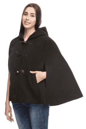 Ladies hot sale cape coat