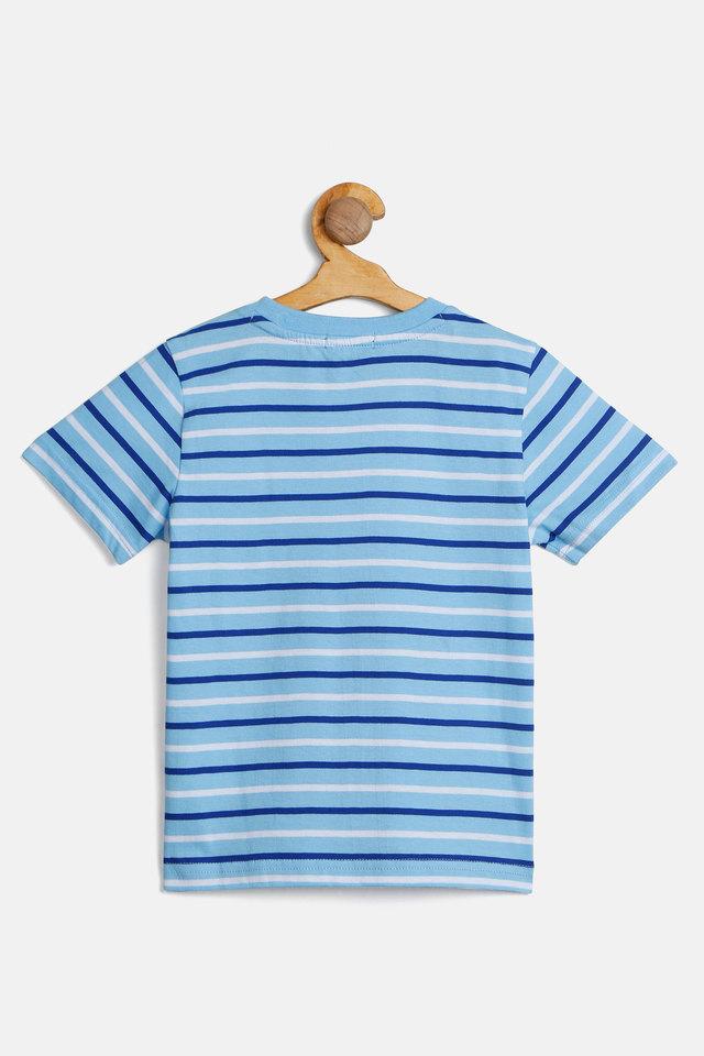 Striped Cotton Boys T Shirt