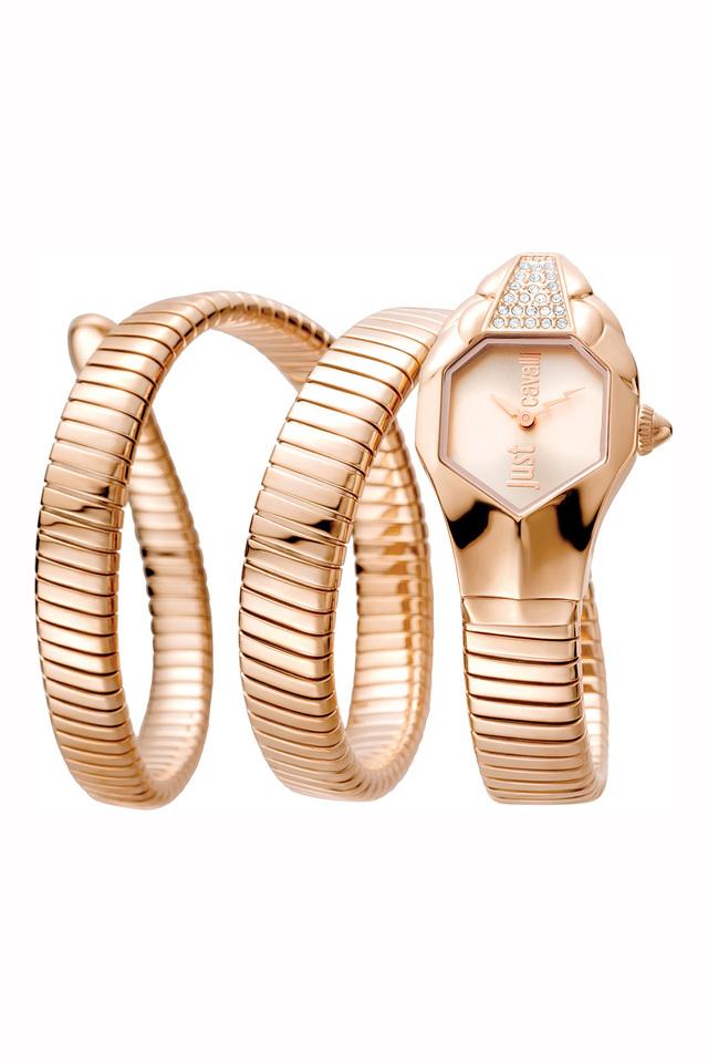 Buy JUST CAVALLI Womens Glam Chic Collection Rose Gold Dial Watch