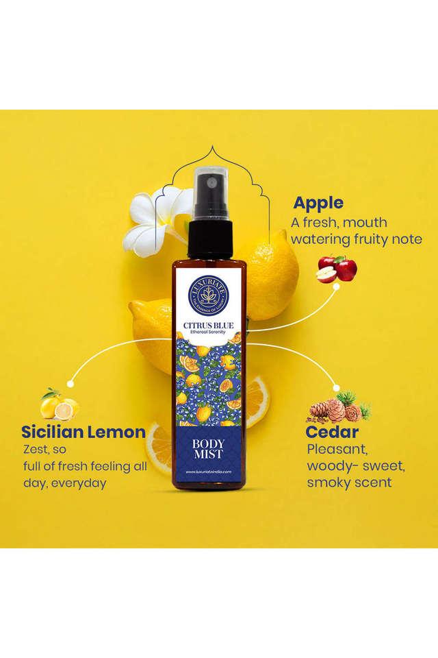 Buy LUXURIATE Citrus Blue Mist Fragrance Body Mist With Ethereal Serenity