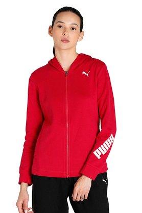 Puma red shop jacket womens