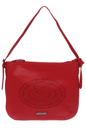 caprese red handbag