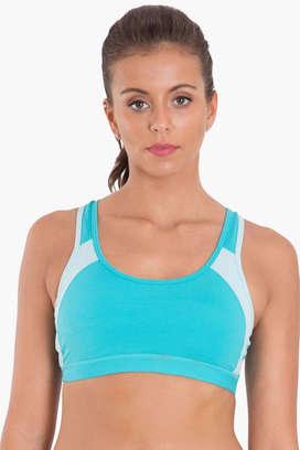 Buy JOCKEY Womens Padded Non Wired Colour Block Power Back Active Sports Bra