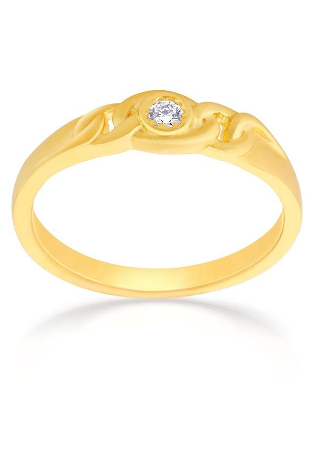 Buy MALABAR GOLD AND DIAMONDS Womens Malabar Gold Ring - Size 11 | Shoppers  Stop