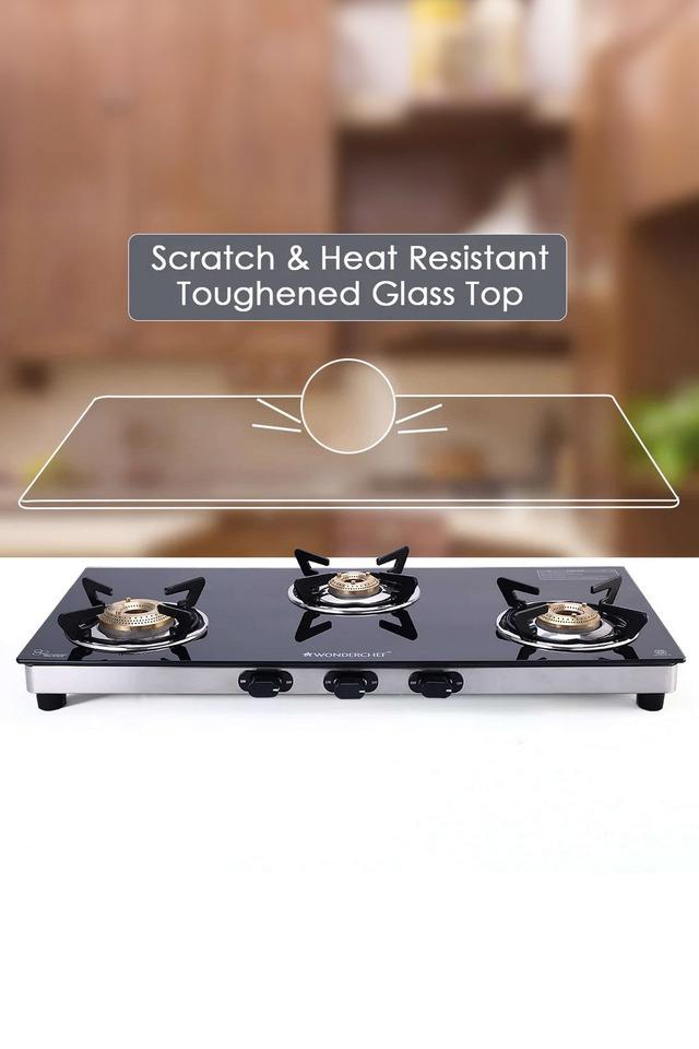 Wonderchef 3 deals burner gas stove