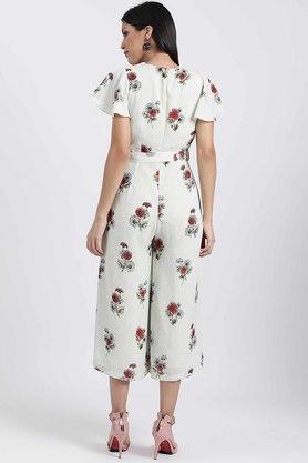 Flared store sleeve jumpsuit