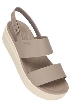 crocs platform wedges